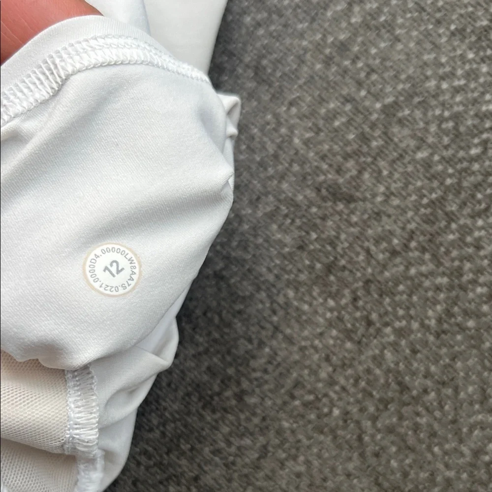 Lululemon Athletica White Skater Skirt